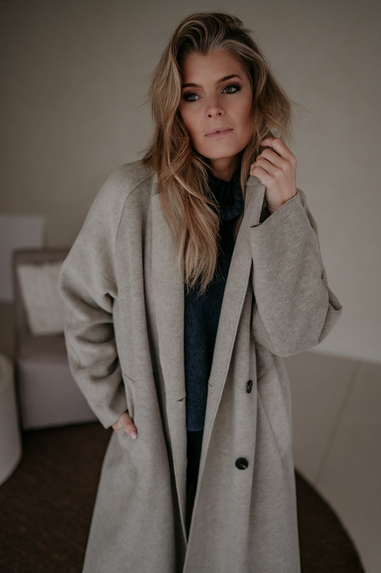 Strode coat I Taupe - Wild Souls by JV® - Coats