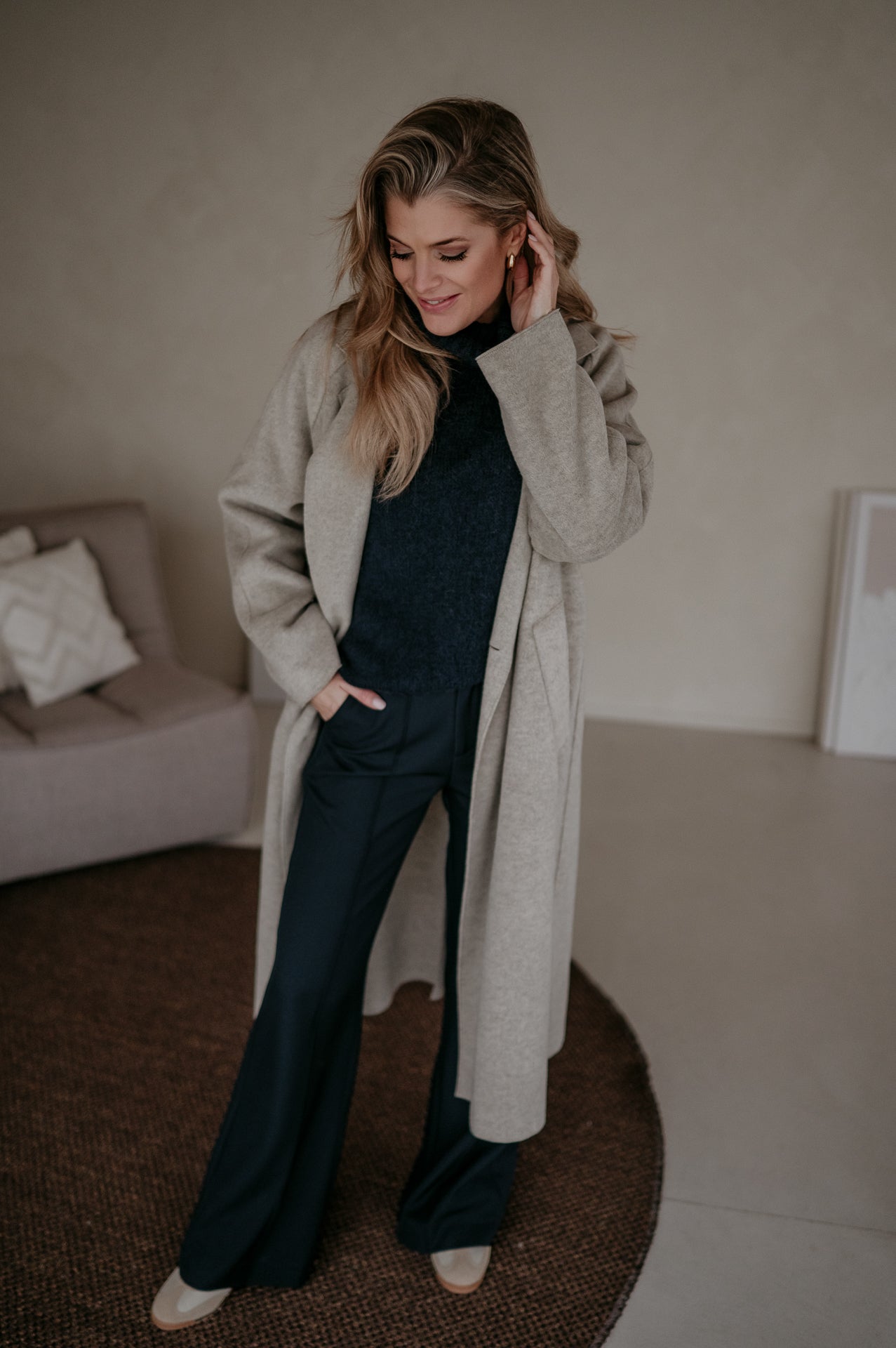 Strode coat I Taupe - Wild Souls by JV® - Coats