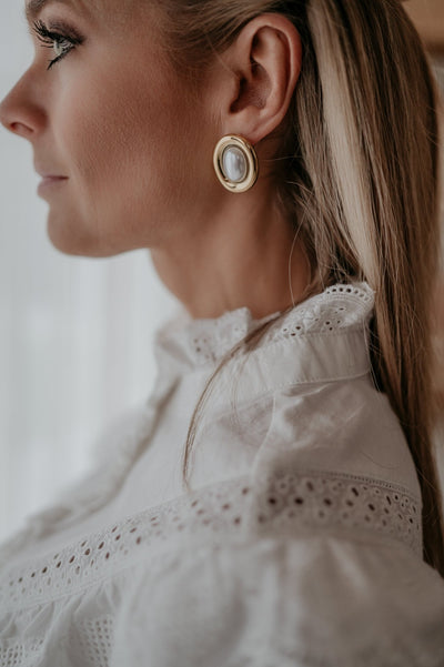 Tacu earrings I Gold - Wild Souls by JV® - Earrings