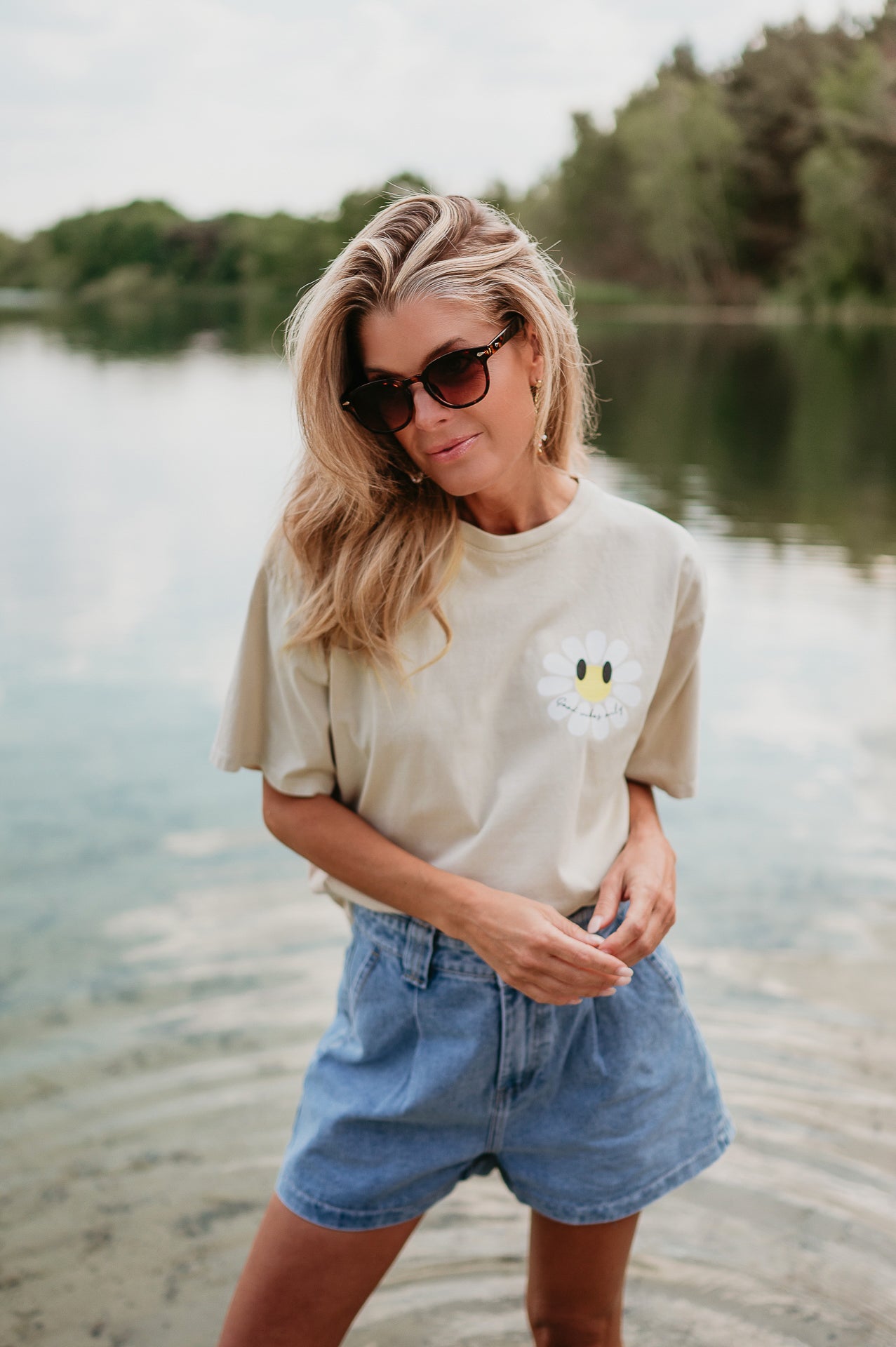 Tagliente t-shirt I Beige - Wild Souls by JV® - T-shirts