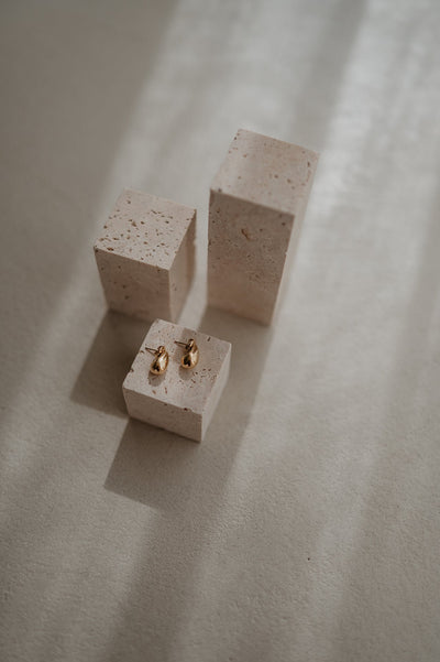 Tegame earrings I Gold - Wild Souls by JV® - Earrings