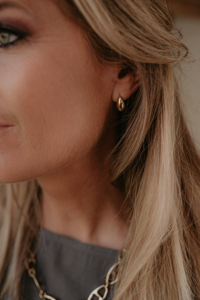Tegame earrings I Gold - Wild Souls by JV® - Earrings