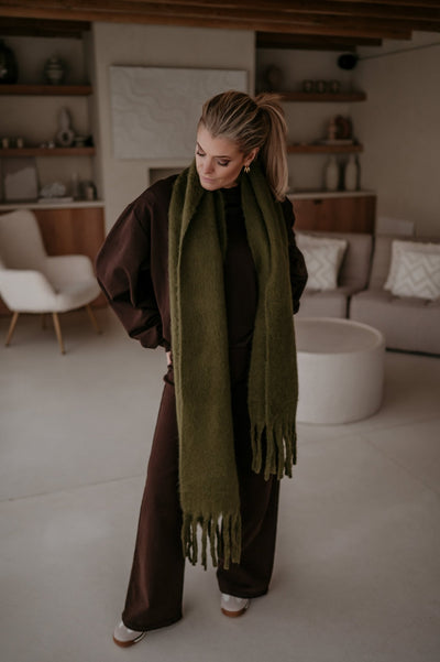 Telda scarf I Khaki - Wild Souls by JV® - Scarfs