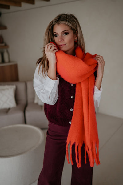 Telda scarf I Orange - Wild Souls by JV® - Scarfs