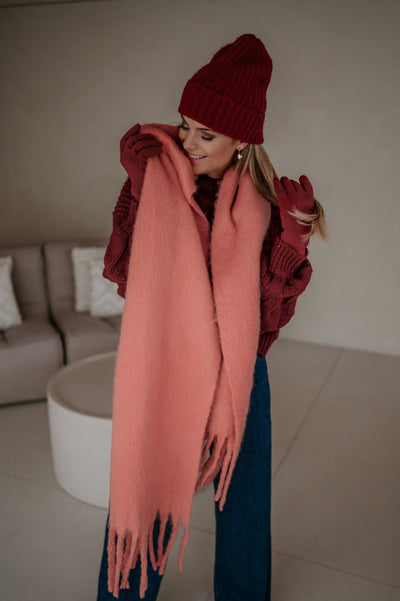 Telda scarf I Salmon Rose - Wild Souls by JV® - Scarfs