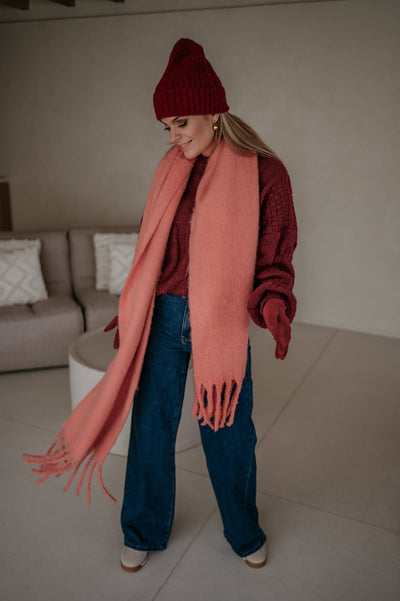 Telda scarf I Salmon Rose - Wild Souls by JV® - Scarfs