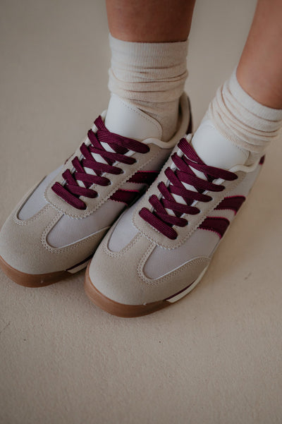 Tello sneakers I Burgundy - Wild Souls by JV® - Sneakers