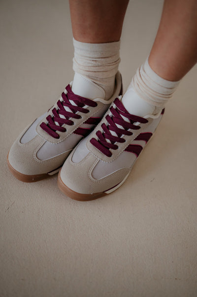 Tello sneakers I Burgundy - Wild Souls by JV® - Sneakers