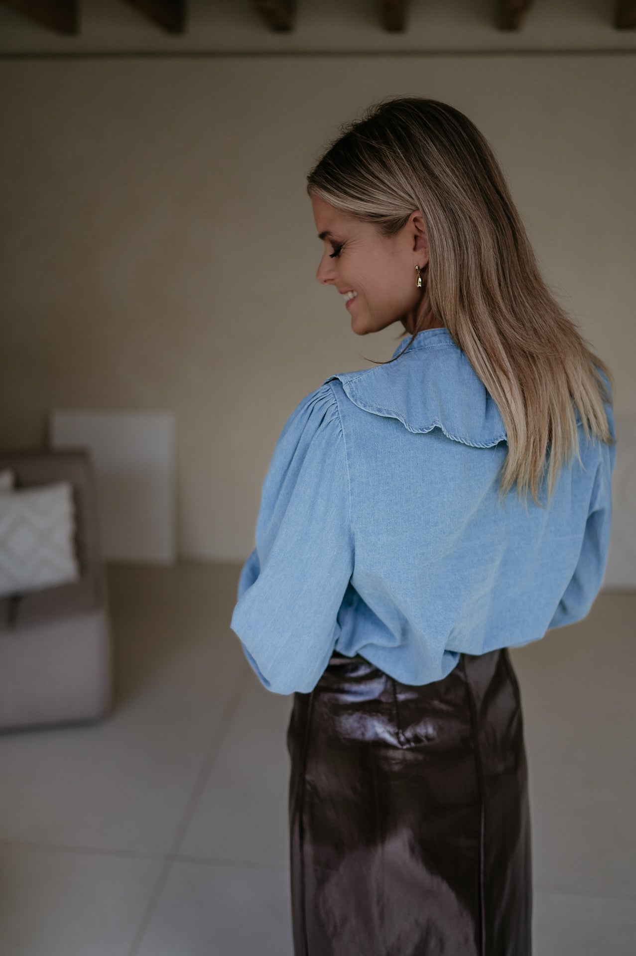 Tendine blouse I Blue - Wild Souls by JV® - Blouses