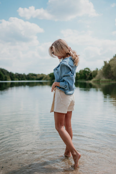 Tendine blouse I Blue - Wild Souls by JV® - Blouses