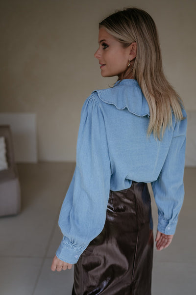Tendine blouse I Blue - Wild Souls by JV® - Blouses