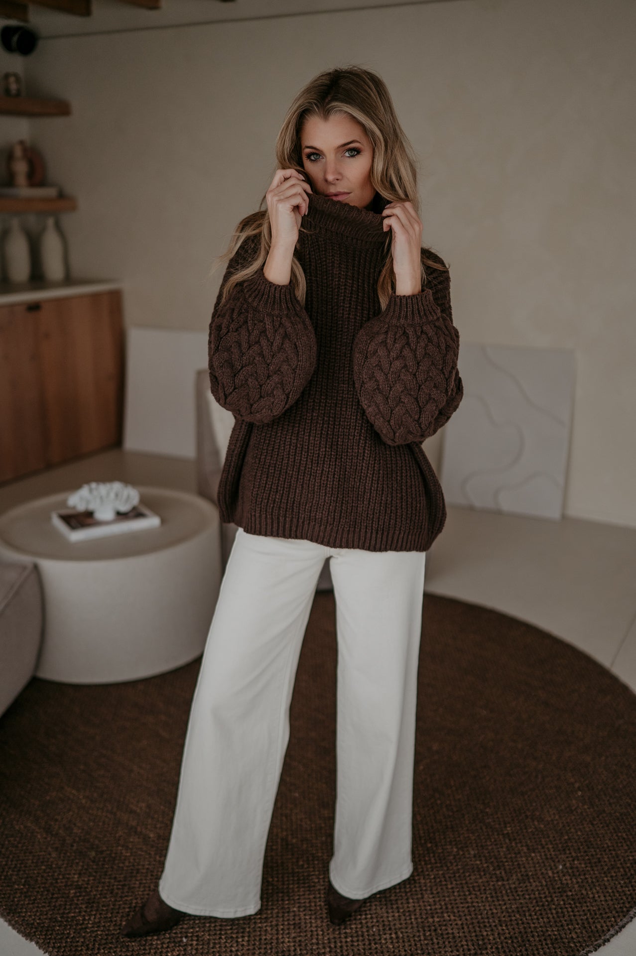 Terdolo knit I Brown - Wild Souls by JV® - Knits