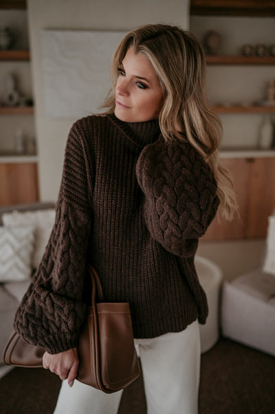 Terdolo knit I Brown - Wild Souls by JV® - Knits
