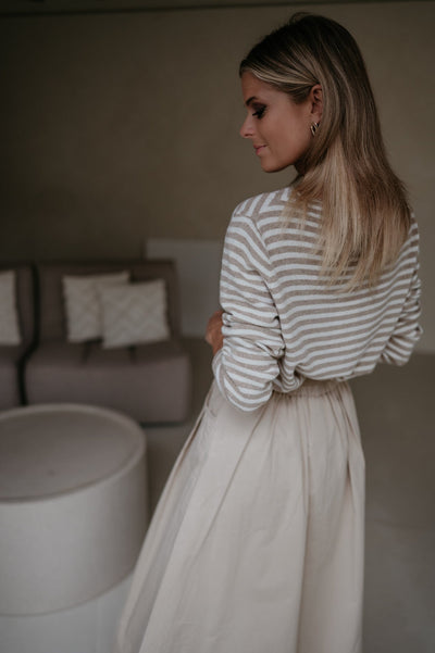 Tigre top I Beige - Wild Souls by JV® - Knits