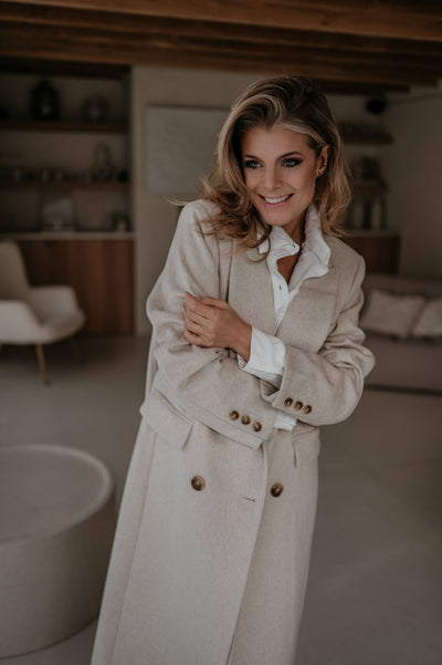 Tinnio coat I Beige - Wild Souls by JV® - Coats