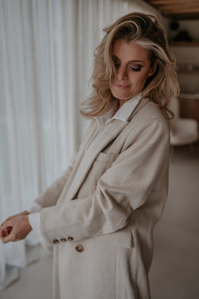 Tinnio coat I Beige - Wild Souls by JV® - Coats