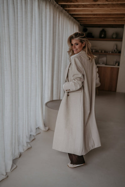 Tinnio coat I Beige - Wild Souls by JV® - Coats