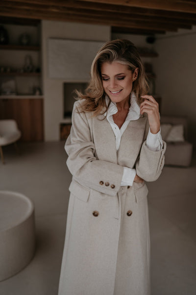 Tinnio coat I Beige - Wild Souls by JV® - Coats