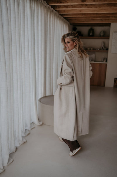 Tinnio coat I Beige - Wild Souls by JV® - Coats