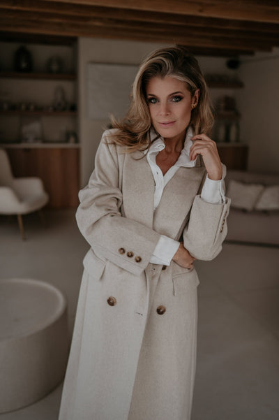 Tinnio coat I Beige - Wild Souls by JV® - Coats
