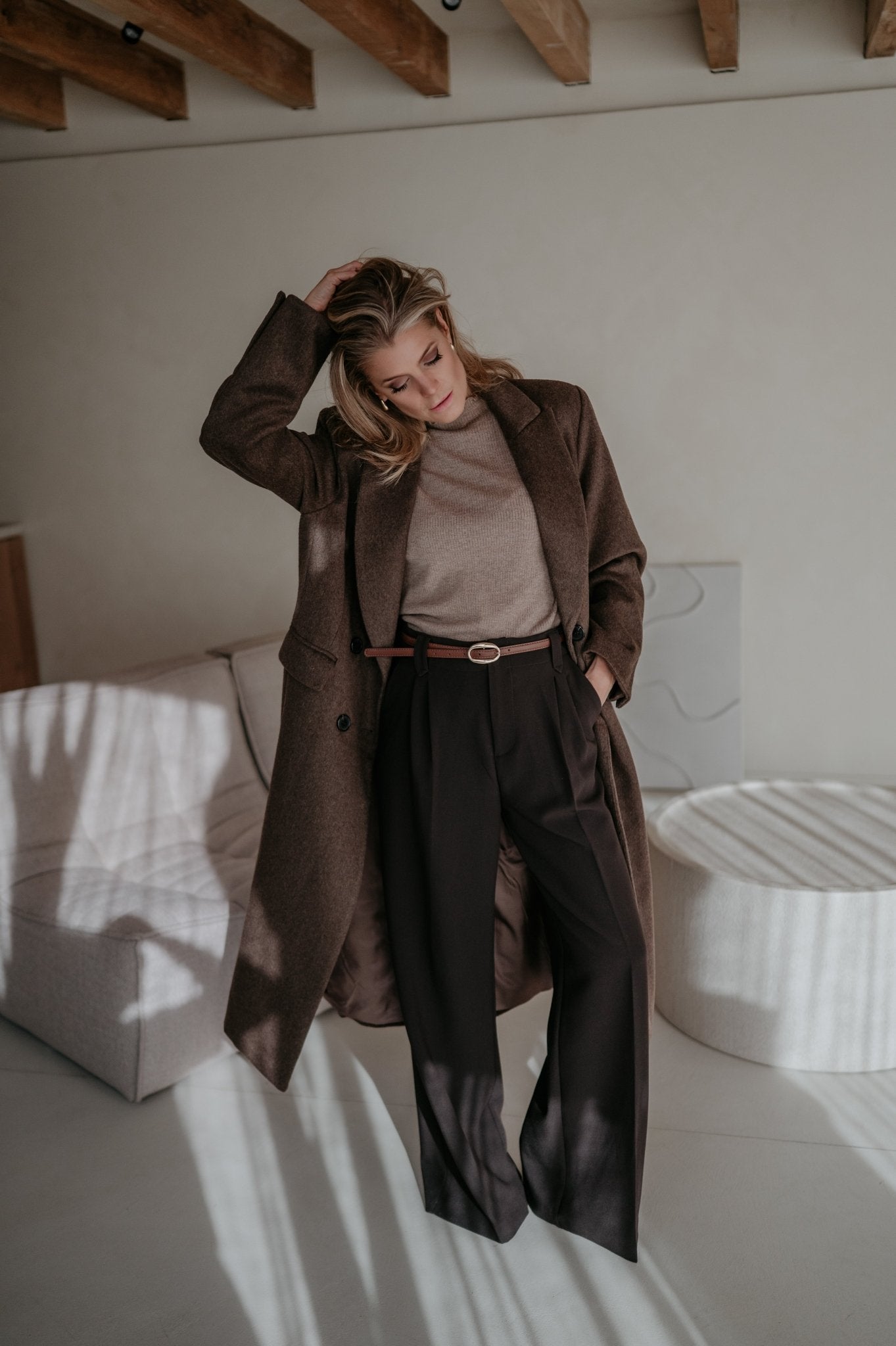 Tinnio coat I Brown - Wild Souls by JV® - Coats