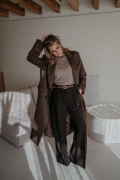 Tinnio coat I Brown - Wild Souls by JV® - Coats
