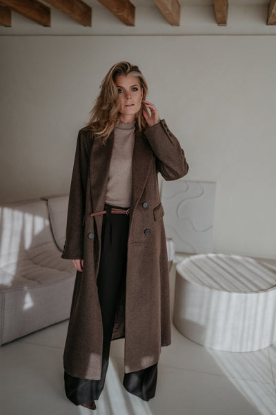Tinnio coat I Brown - Wild Souls by JV® - Coats