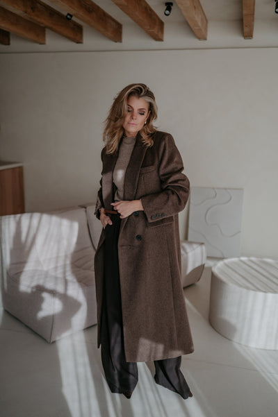 Tinnio coat I Brown - Wild Souls by JV® - Coats