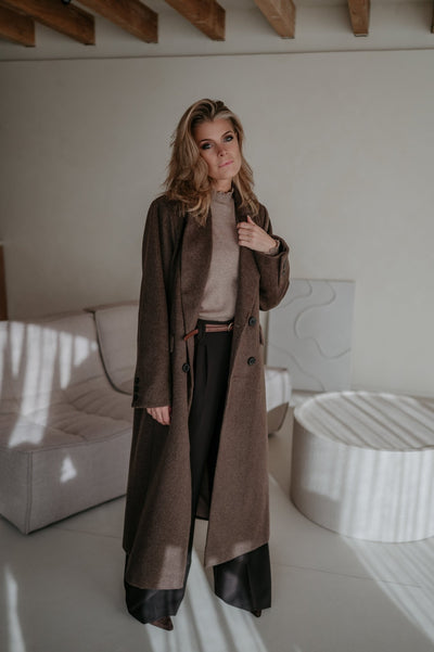 Tinnio coat I Brown - Wild Souls by JV® - Coats