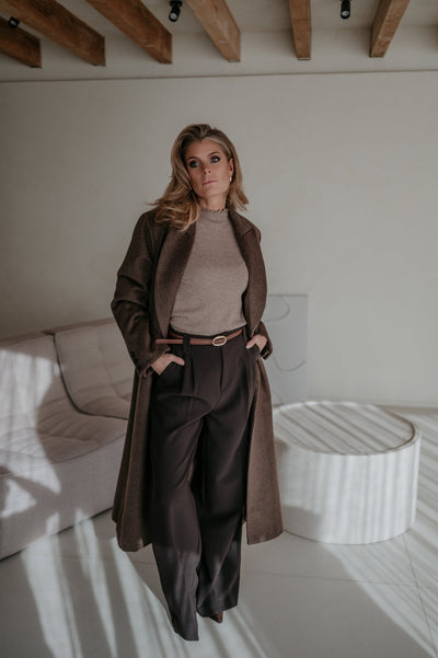 Tinnio coat I Brown - Wild Souls by JV® - Coats