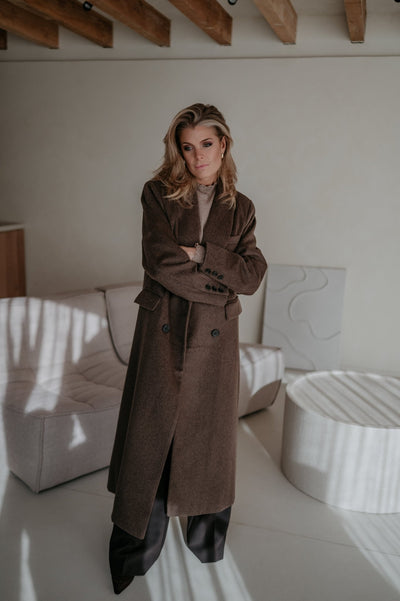 Tinnio coat I Brown - Wild Souls by JV® - Coats