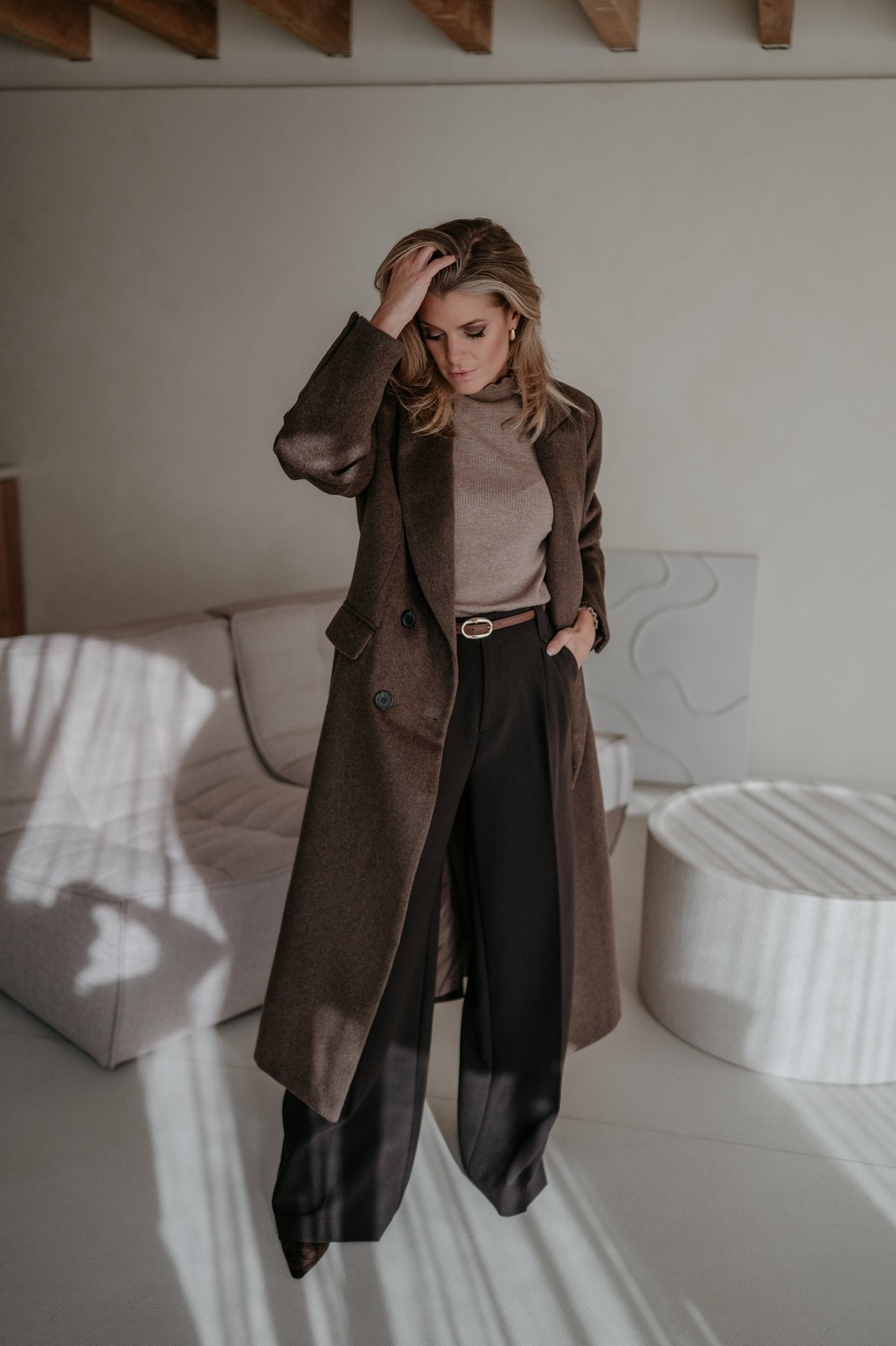Tinnio coat I Brown - Wild Souls by JV® - Coats