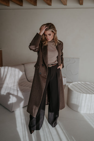 Tinnio coat I Brown - Wild Souls by JV® - Coats