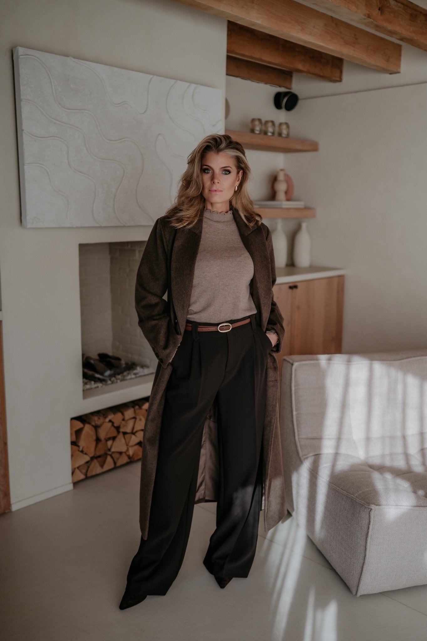Tinnio coat I Brown - Wild Souls by JV® - Coats