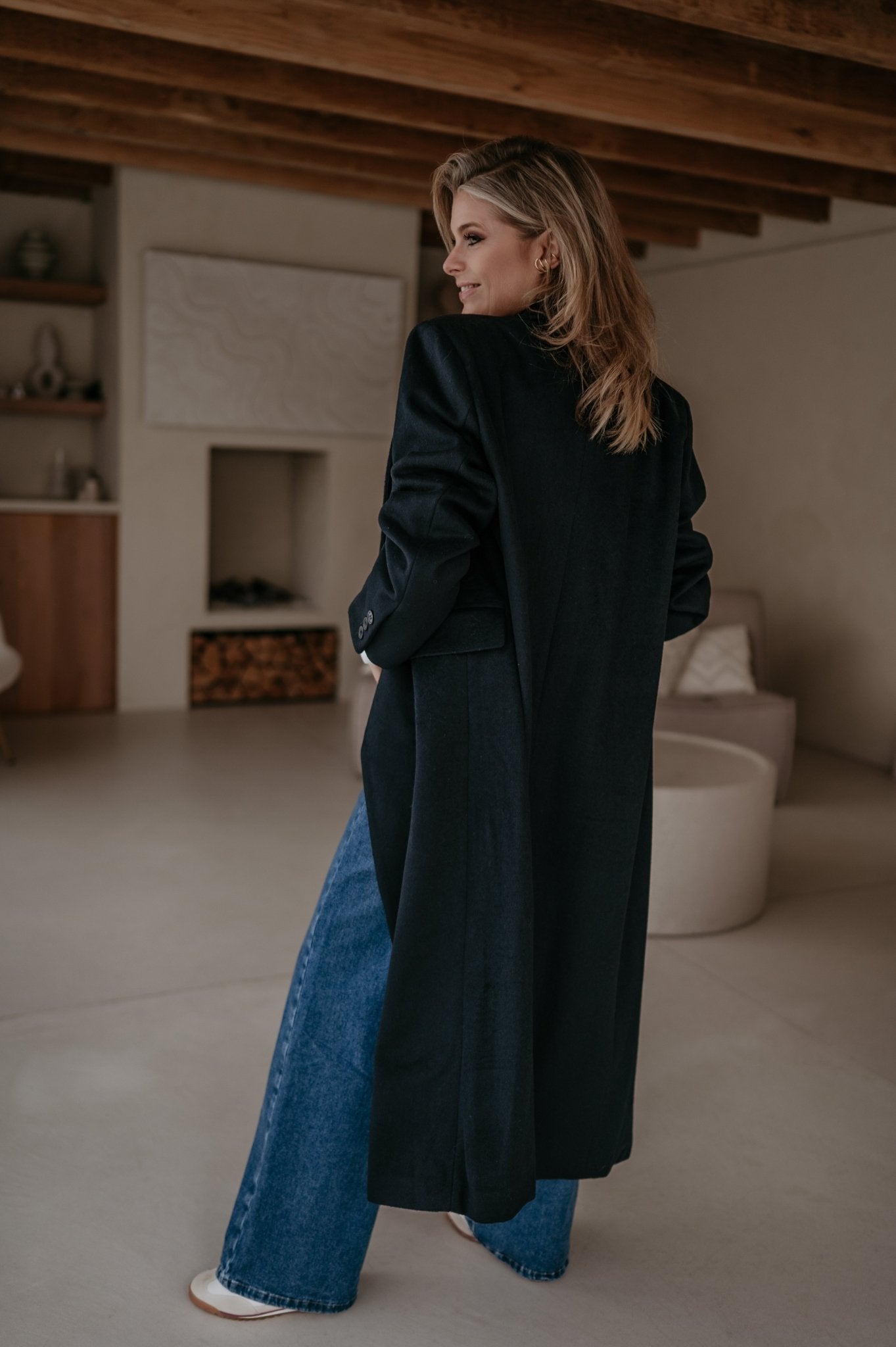 Tinnio coat I Navy Blue - Wild Souls by JV® - Coats