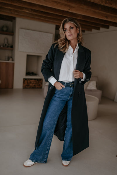 Tinnio coat I Navy Blue - Wild Souls by JV® - Coats