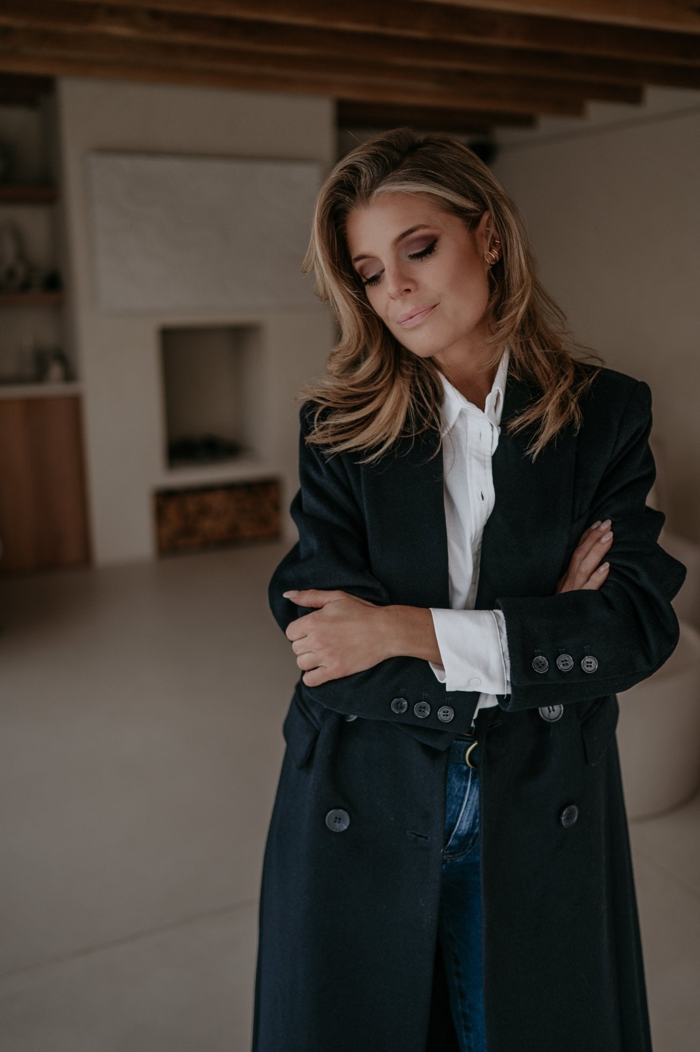 Tinnio coat I Navy Blue - Wild Souls by JV® - Coats