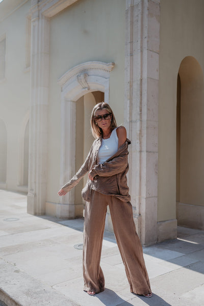 Tisana shirt I Chocolate Brown - Wild Souls by JV® - Shirts