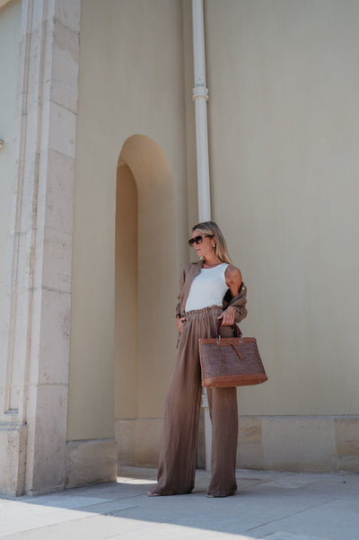 Tisana trousers I Chocolate Brown - Wild Souls by JV® - Trousers
