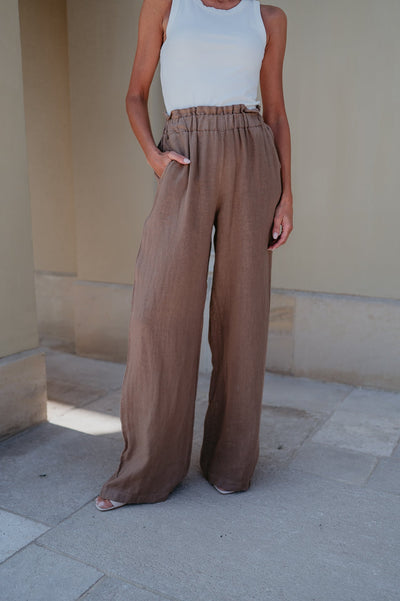 Tisana trousers I Chocolate Brown - Wild Souls by JV® - Trousers