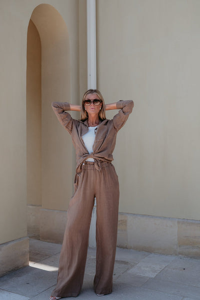 Tisana trousers I Chocolate Brown - Wild Souls by JV® - Trousers
