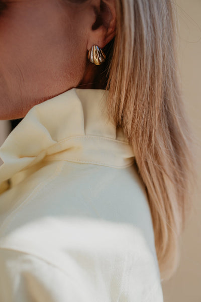 Tomba earrings I Gold & Silver - Wild Souls by JV® - Earrings