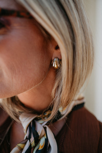 Tomba earrings I Gold & Silver - Wild Souls by JV® - Earrings
