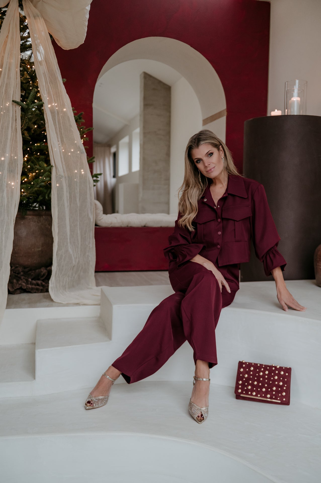 Topero trousers I Burgundy - Wild Souls by JV® - Trousers
