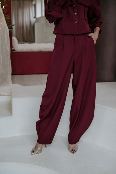 Topero trousers I Burgundy - Wild Souls by JV® - Trousers