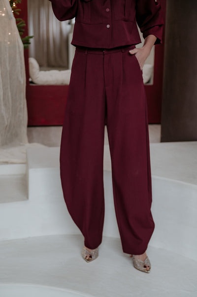 Topero trousers I Burgundy - Wild Souls by JV® - Trousers