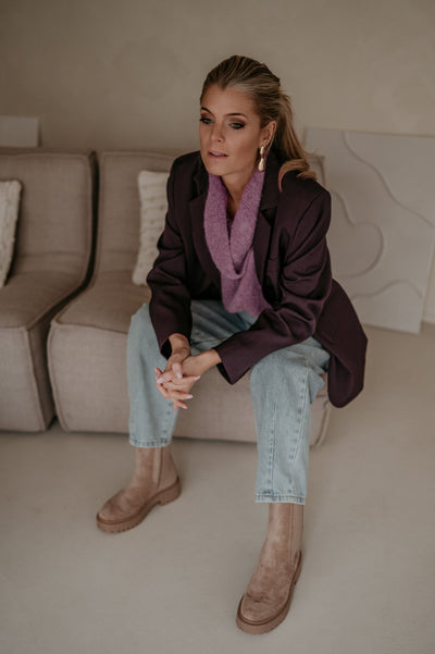 Torpore blazer I Aubergine - Wild Souls by JV® - Blazers