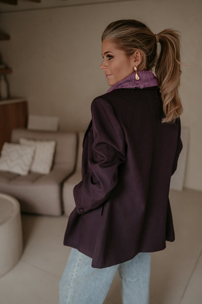 Torpore blazer I Aubergine - Wild Souls by JV® - Blazers