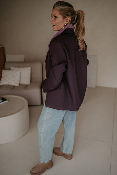 Torpore blazer I Aubergine - Wild Souls by JV® - Blazers