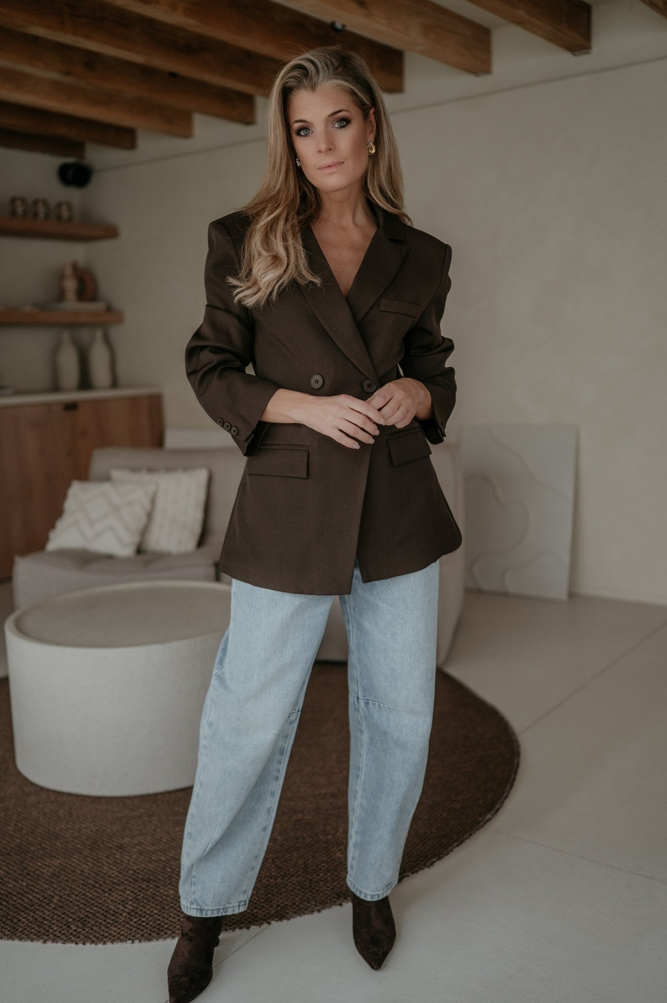 Torpore blazer I Chocolate Brown - Wild Souls by JV® - Blazers